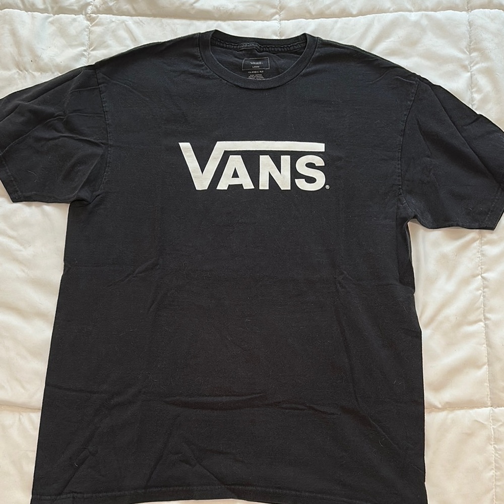 Vans Men's Black T-Shirt